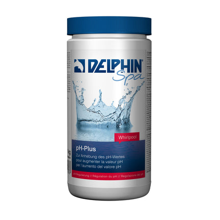 Delphin pH Plus 1 kg – pH‑Wert erhöhen für Whirlpool‑ & Poolwasser