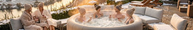 SoftSpa Whirlpool im Winter
